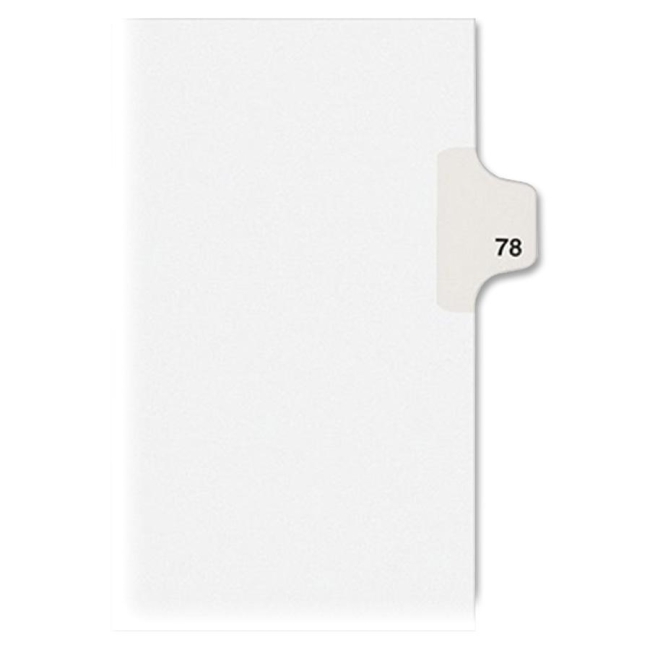 Avery Side-Tab Legal Index Divider 82276 AVE82276