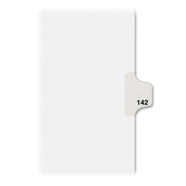 Avery Individual Side Tab Legal Exhibit Dividers 82358 AVE82358