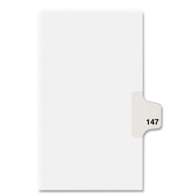 Avery Individual Side Tab Legal Exhibit Dividers 82363 AVE82363