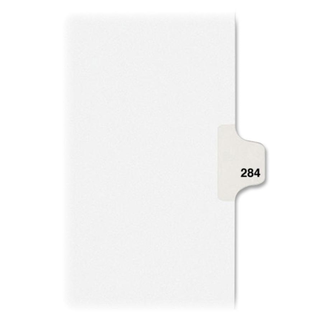 Avery Individual Side Tab Legal Exhibit Dividers 82500 AVE82500