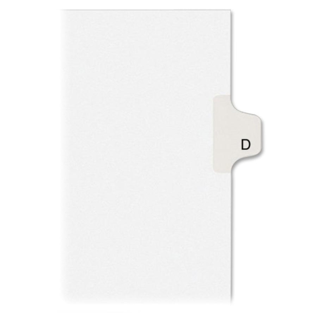 Avery Individual Legal Tab Divider 82166 AVE82166
