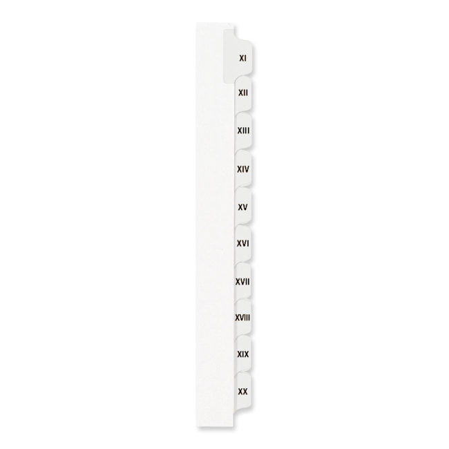 Avery Side Tab Index Divider 82320 AVE82320