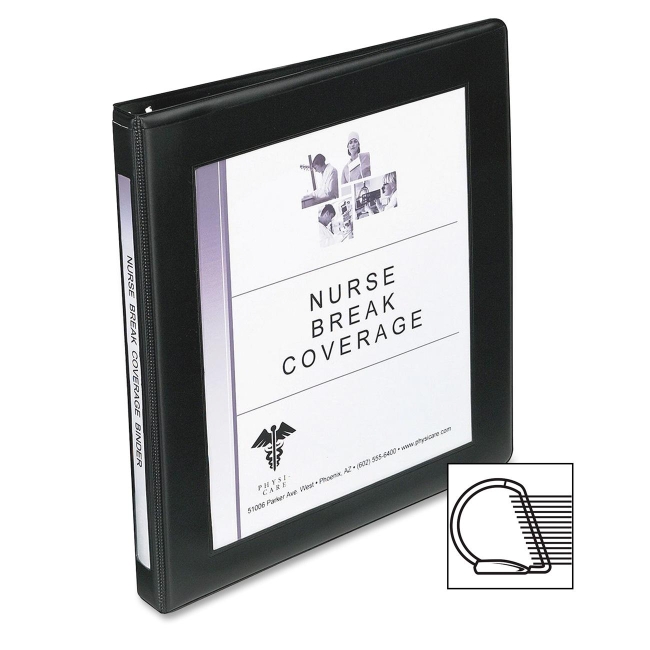Avery D-Ring Frame View Binder 68050 AVE68050