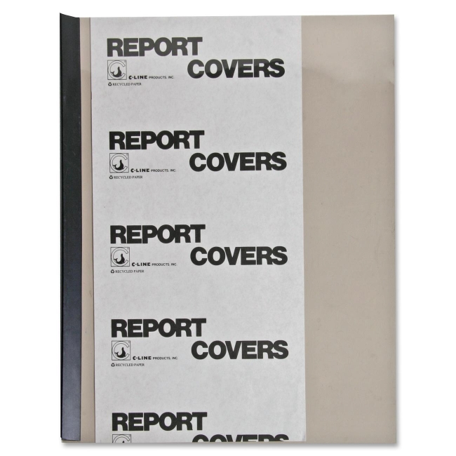C-Line Vinyl Report Cover with Binding Bars 32551 CLI32551
