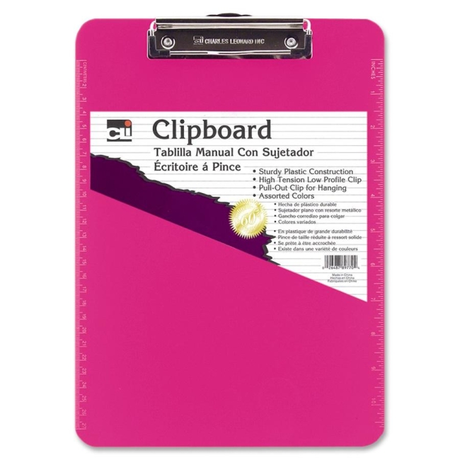CLI Rubber Grip Clipboard 89755 LEO89755