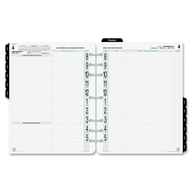 ACCO 12-Months Planner Refill 94010 DTM94010