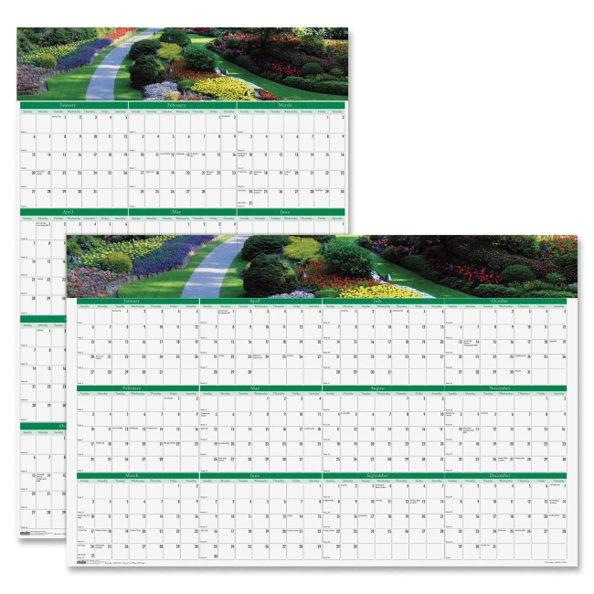 House of Doolittle Earthscapes Gardens of the World Wall Calendar 394 HOD394