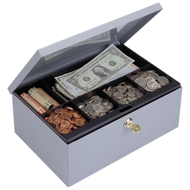 MMF Cash Box with Security Lock 221618001 MMF221618001