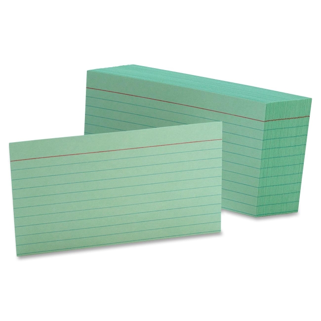Pendaflex Colored Ruled Index Card 7321GRE ESS7321GRE