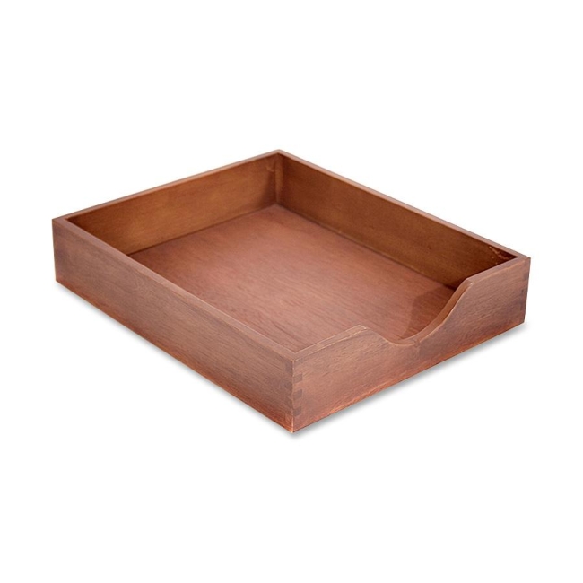 Carver Wood Products Hedberg Letter Size Desk Tray CW07212 CVRCW07212