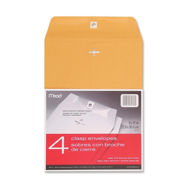 Mead Heavyweight Clasp Envelopes 76012 MEA76012