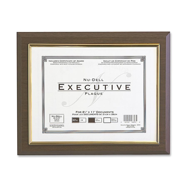 Nu-Dell Insertable Executive Award Plaque 18851M NUD18851M