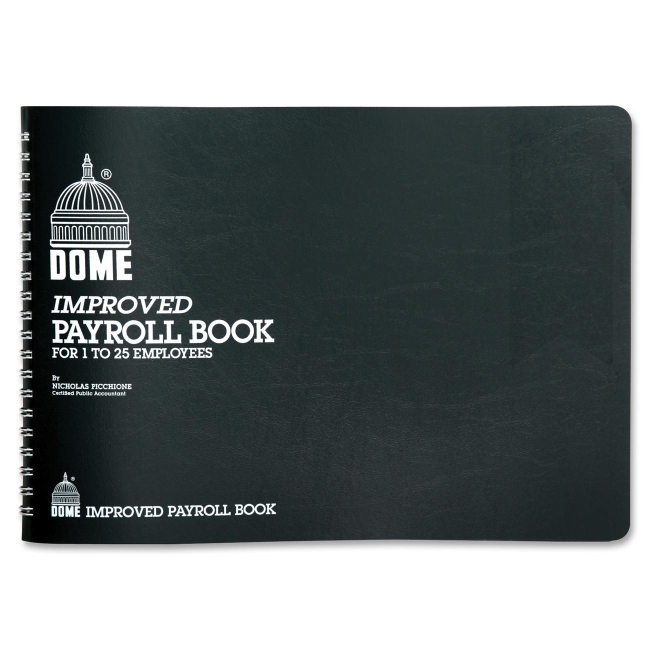 Dome Enterprises Publishing Payroll Book 625 DOM625