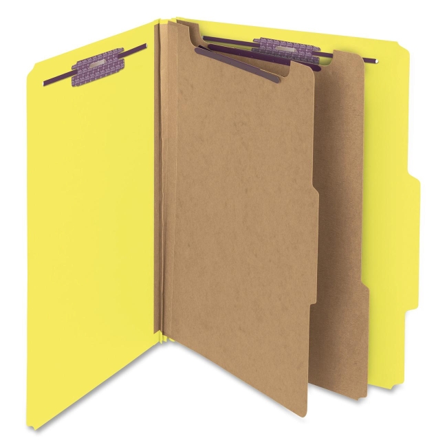 Smead SafeSHIELD Top Tab Classification Folder with Fasteners 14034 SMD14034