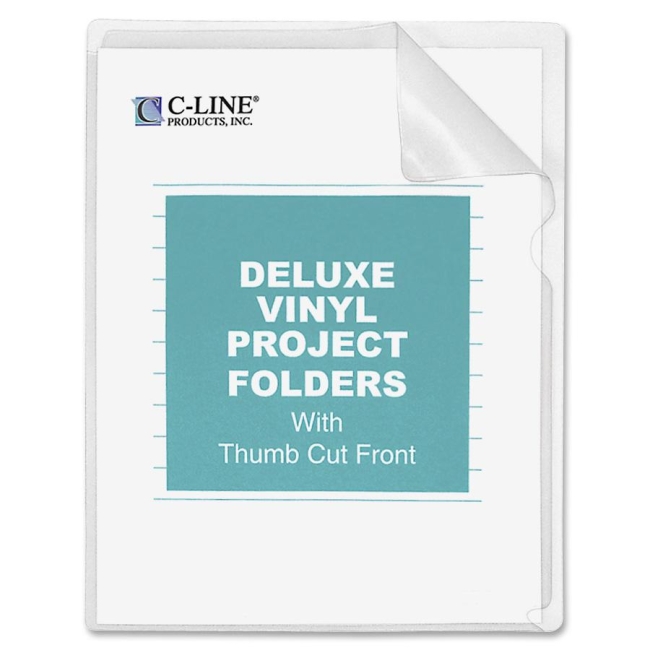 C-Line Non-Glare Vinyl Project Folder 62138 CLI62138