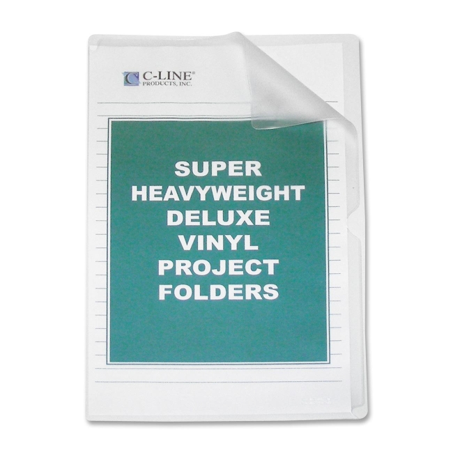 C-Line Deluxe Non-Glare Vinyl Project Folder 62139 CLI62139