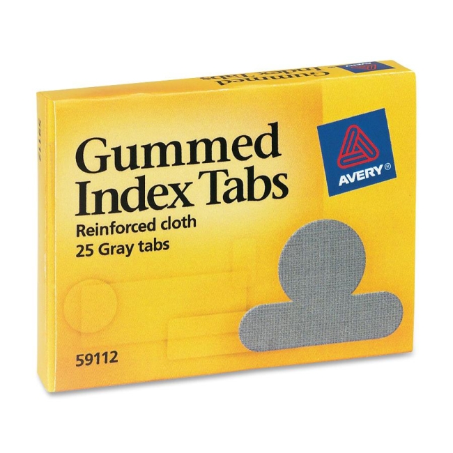 Avery Gummed Round Index Tab 59112 AVE59112