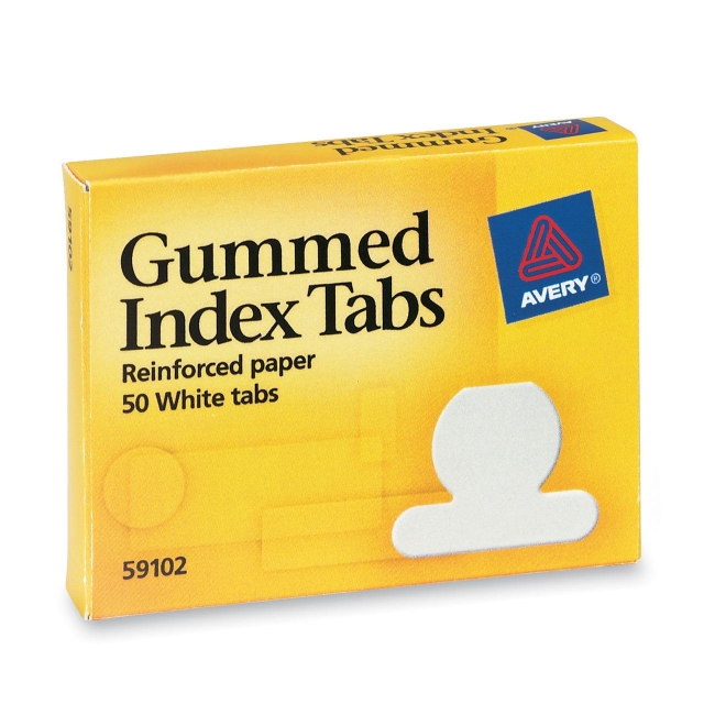Avery Gummed Round Index Tab 59102 AVE59102