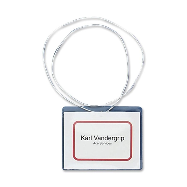 C-Line Hanging Style Name Badge Holder 96043 CLI96043