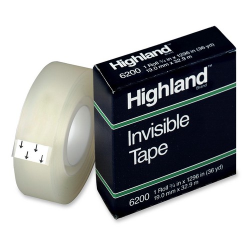 3M Highland Invisible Tape 6200341296 MMM6200341296