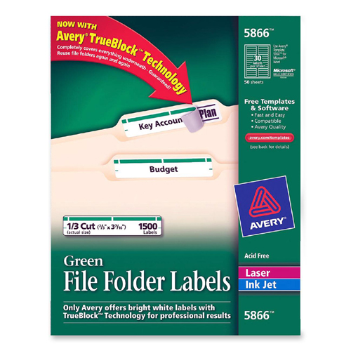 Avery Filing Labels 5866 AVE5866