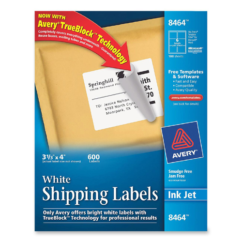 Avery Mailing Label 8464 AVE8464