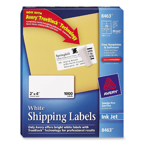 Avery Mailing Label 8463 AVE8463