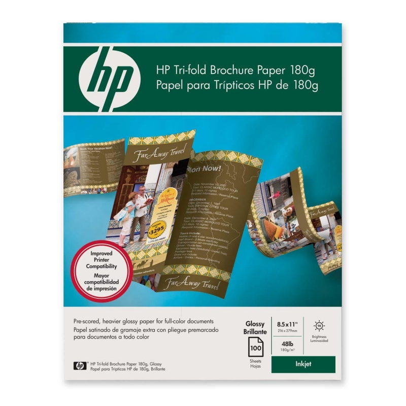HP Tri-fold Brochure Paper C7020A HEWC7020A