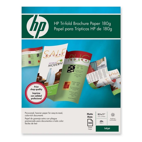 HP Tri-fold Brochure Paper Q5443A HEWQ5443A
