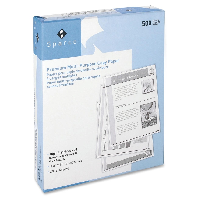 Sparco 3-hole Punched Multipurpose Copy Paper 06121 SPR06121