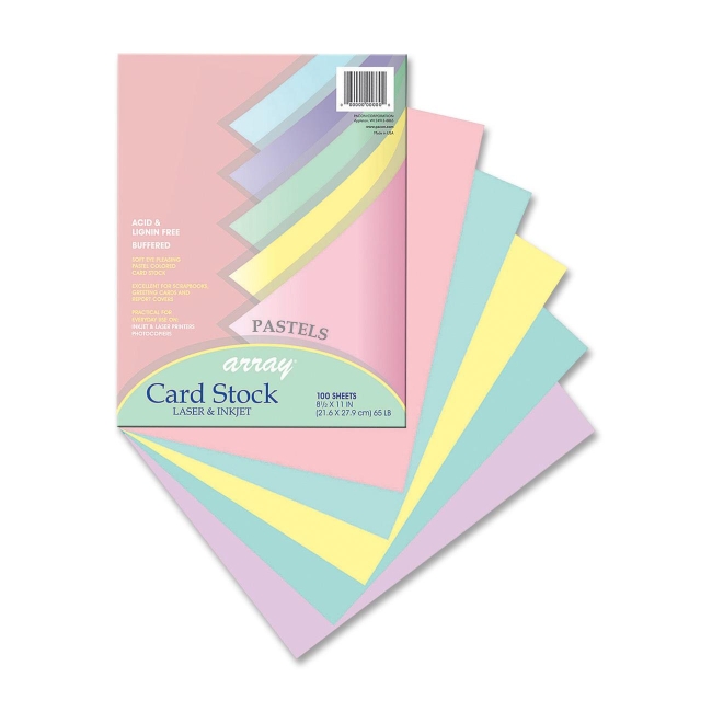 Classroom Keepers Array Pastel Heavyweight Card Stock 101315 PAC101315