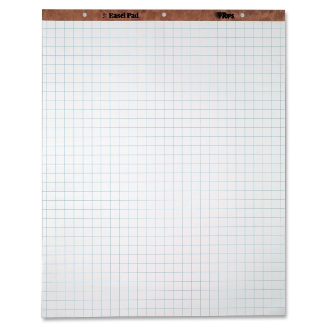 TOPS 1" Grid Square Ruled Easel Pad 7902 TOP7902