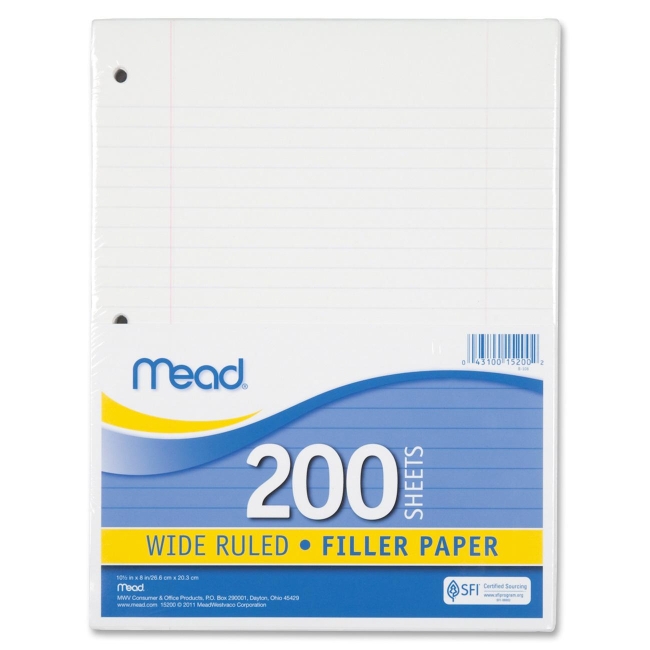 Mead Economical Filler Paper 15200 MEA15200