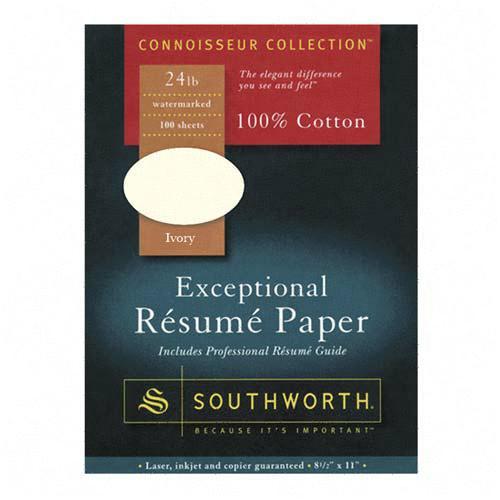 Southworth Company, Agawam, MA Exceptional Resume Paper R14ICF SOUR14ICF