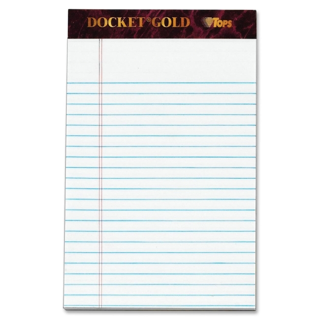 TOPS Docket Gold Prism Plus Colored Paper Pad 63910 TOP63910