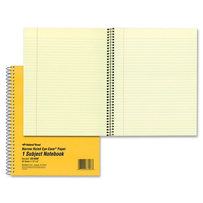 Rediform National Brown Board Cover Notebook 33008 RED33008