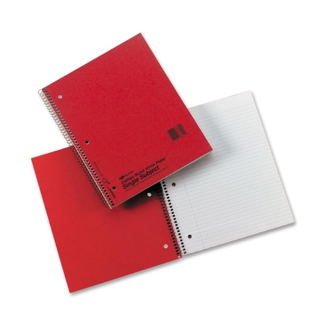 Rediform National Kolor-Kraft Assorted 1-Subject Notebook 33709 RED33709