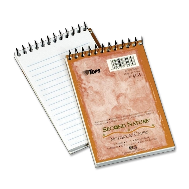 TOPS Second Nature 1-Subject Notebook 74135 TOP74135