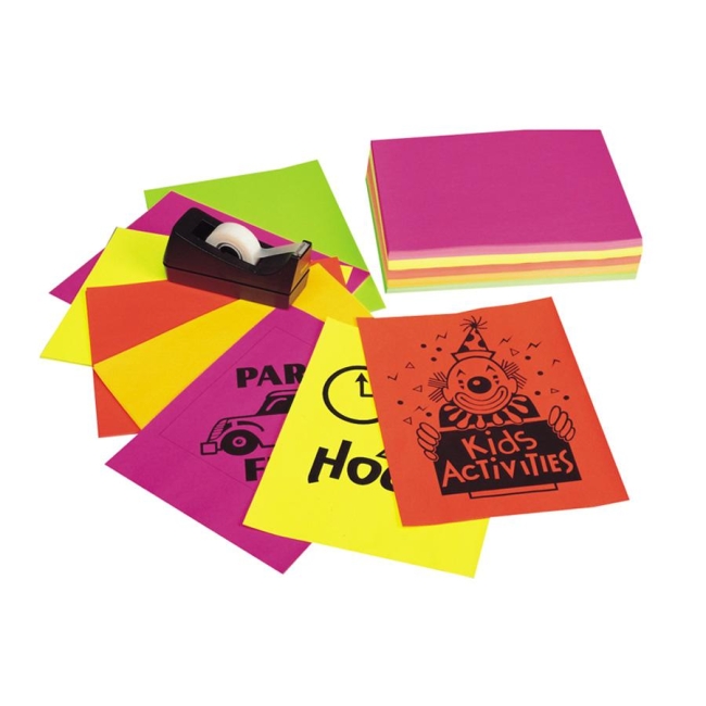 Classroom Keepers Neon Bond Paper 104331 PAC104331
