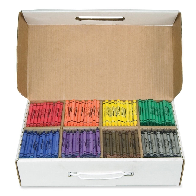 Prang Master Pack Regular Crayons 32350 DIX32350