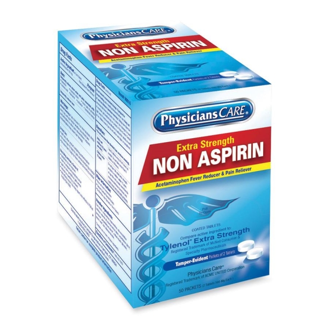 Acme United Non-Aspirin (Acetaminophen) 90016 ACM90016