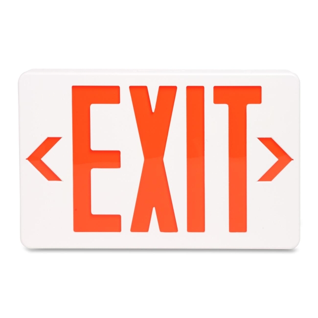 Tatco LED Exit Sign with Battery Back-Up 07230 TCO07230