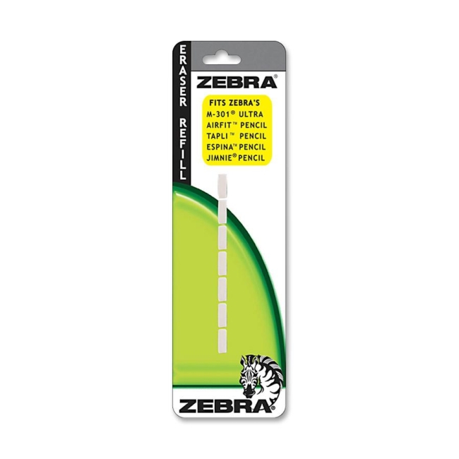 Zebra Pen Jimnie Mechanical Pencil Eraser Refill 83711 ZEB83711