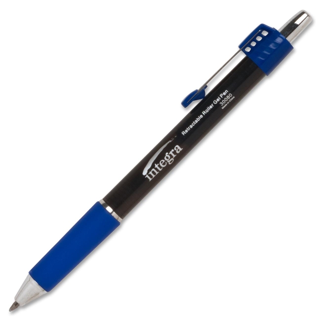 Integra Retractable Roller Gel Pen with Metal Clip 30080 ITA30080