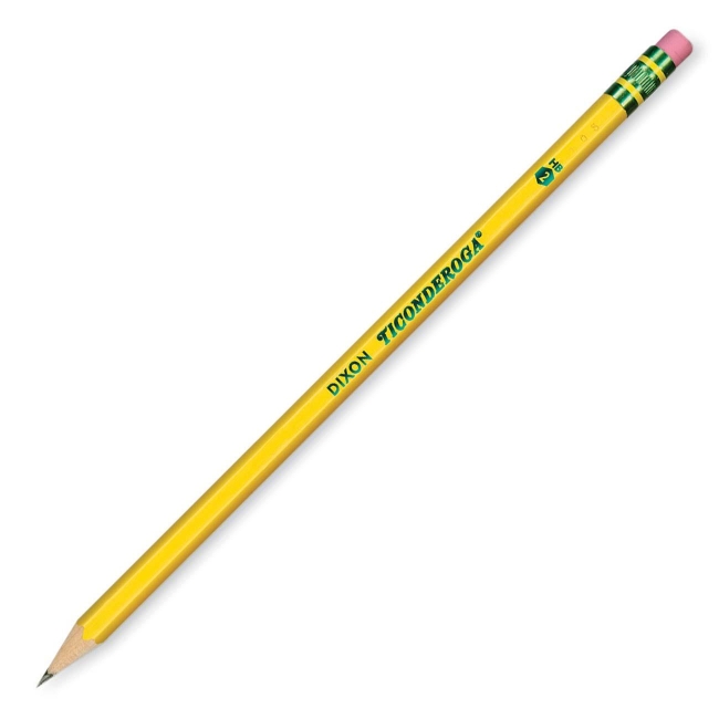 Prang Ticonderoga Presharpened No. 2 Pencil 13806 DIX13806