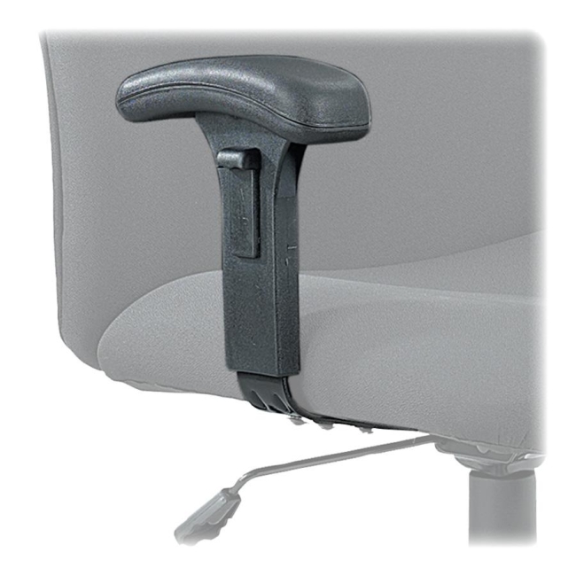 Safco Adjustable T-Pad Arm Kit for Big & Tall Chairs 3496BL SAF3496BL