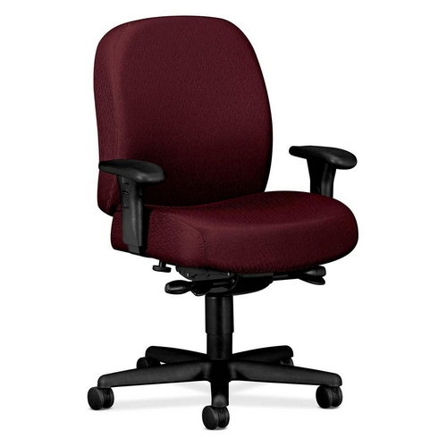 HON Mid-back Task Chair With Adjustable Arms 3528NT69T HON3528NT69T