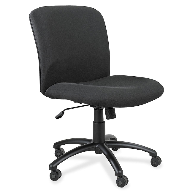 Safco Big & Tall Executive Mid-Back Chair 3491BL SAF3491BL