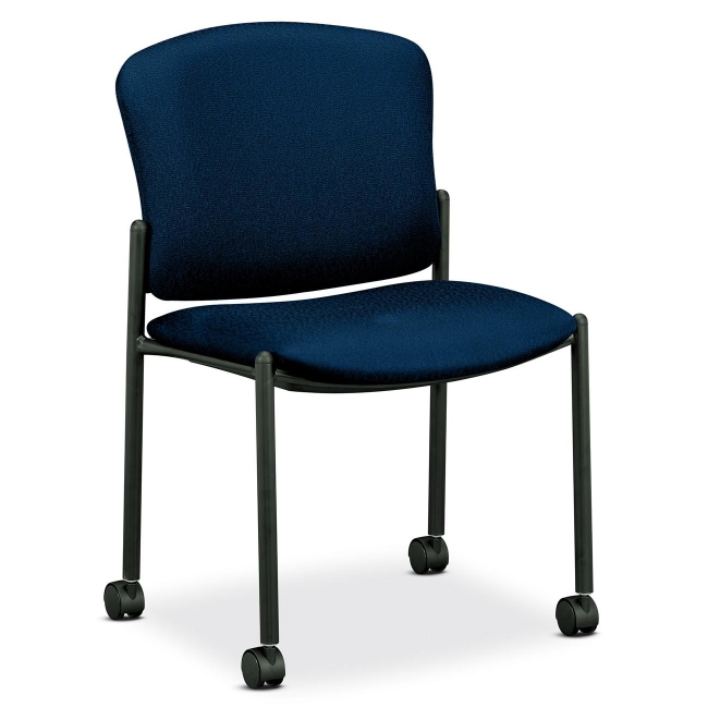 HON 4070 Series Mobile Armless Guest Chair 4077NT90T HON4077NT90T