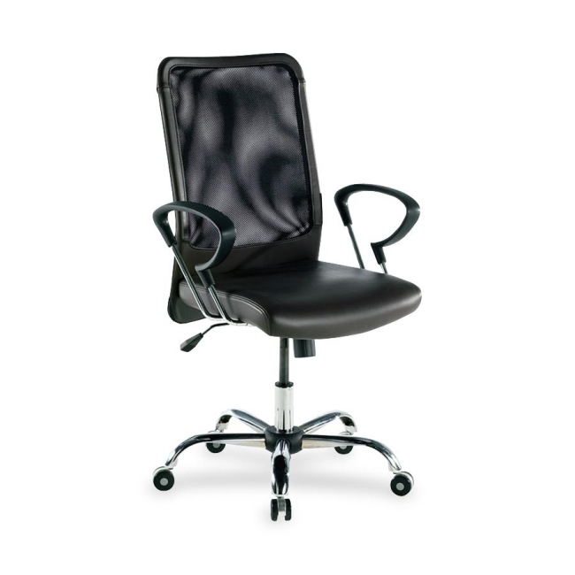 Lorell 86000 Series Executive Mesh Swivel Chair 86203 LLR86203